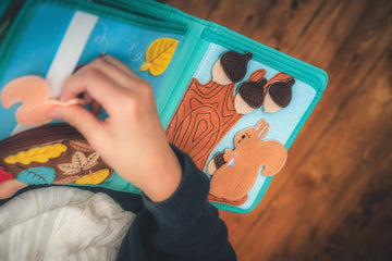 Back to School Busy Books: Ease Preschool Anxiety