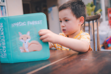 Depth Perception Development with Busy Books: Teaching Children Spatial Depth