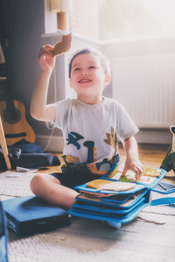 Sustained Attention with Busy Books: Helping Children Focus Longer