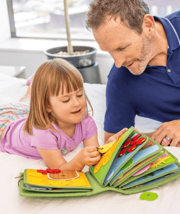 Busy Books for New Siblings: Adjusting to Baby