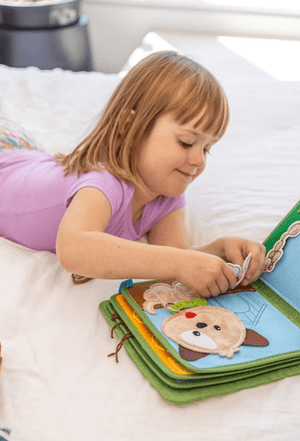 How Do 'Independence Builder Busy Books' Foster Self-Care and Life Skills?