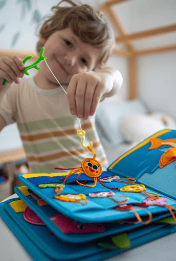 What Are 'Postal Worker Busy Books' That Teach Communication and Community Service?