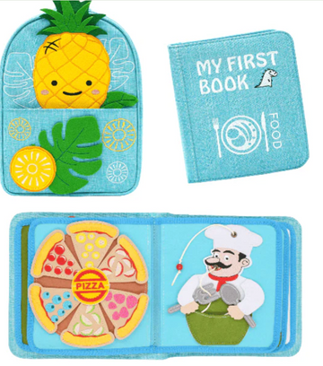 Busy Book for Picky Eaters: Food Exploration Activities