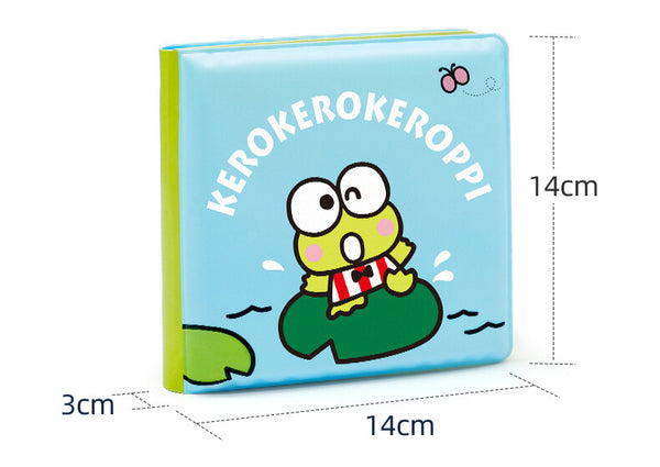 Color Changing Bath Book - Keroppi Frog