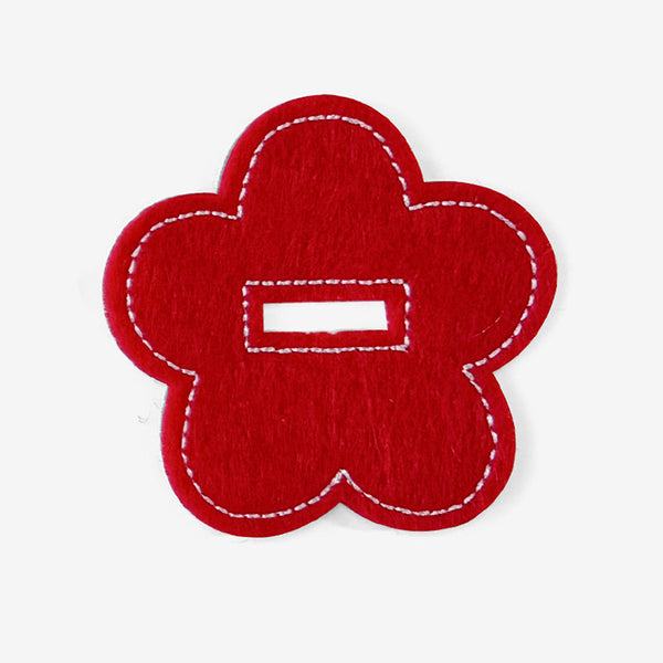 Life Skills Book - Red flower — Montessori busy book by My First Book