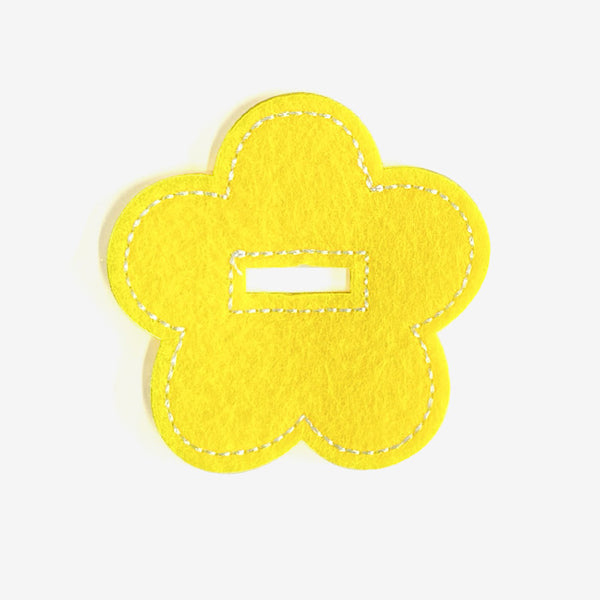 Life Skills Book - Yellow flower — Montessori busy book by My First Book