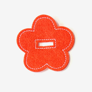Life Skills Book - Orange flower — Montessori busy book by My First Book