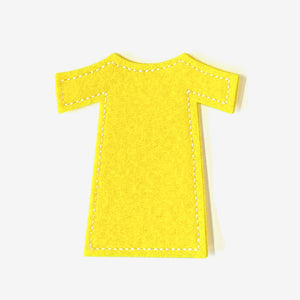 Life Skills Book - Yellow shirt — Montessori busy book by My First Book