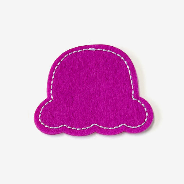 Life Skills Book - Purple shape — Montessori busy book by My First Book
