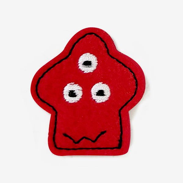 Space Busy Book - Red alien — Montessori busy book by My First Book
