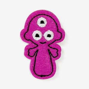 Space Busy Book - Purple alien — Montessori busy book by My First Book