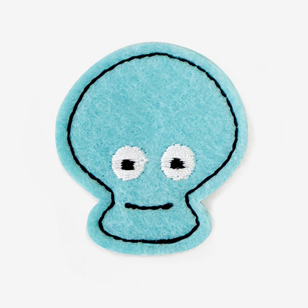 Space Busy Book - Skyblue alien — Montessori busy book by My First Book