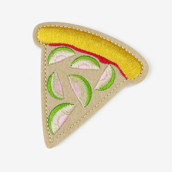 Food Busy Book - Kiwi Pizza — Montessori busy book by My First Book
