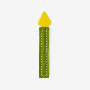 Food Busy Book - Green candle — Montessori busy book by My First Book