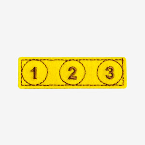 Food Busy Book - 123 numbers — Montessori busy book by My First Book