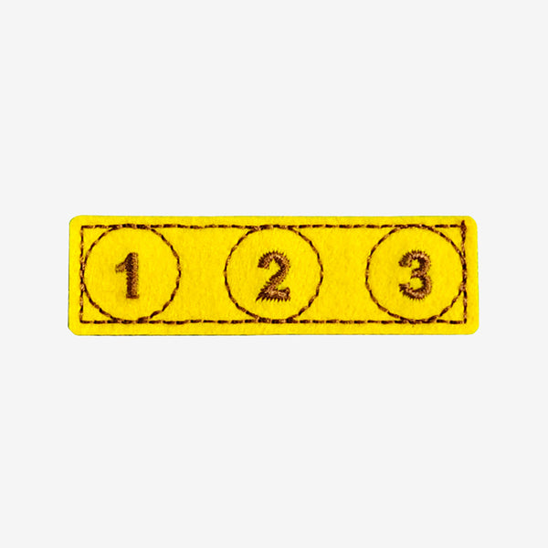 Food Busy Book - 123 numbers — Montessori busy book by My First Book