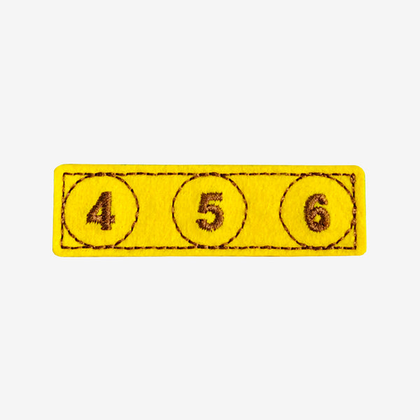 Food Busy Book - 456 numbers — Montessori busy book by My First Book