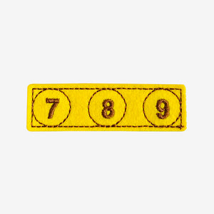 Food Busy Book - 789 numbers — Montessori busy book by My First Book