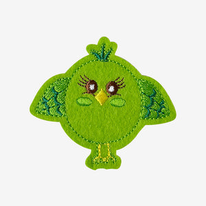 Princess Busy Book - Green bird — Montessori busy book by My First Book
