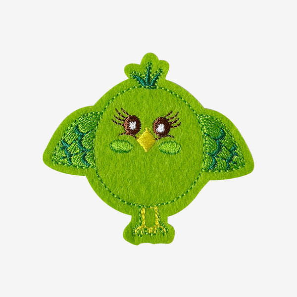 Princess Busy Book - Green bird — Montessori busy book by My First Book