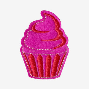 Princess Busy Book - Pink cupcake with cream — Montessori busy book by My First Book