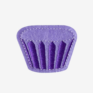 Princess Busy Book - Purple cupcake without cream — Montessori busy book by My First Book