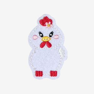 Busy Farm Book - Chicken — Montessori busy book by My First Book