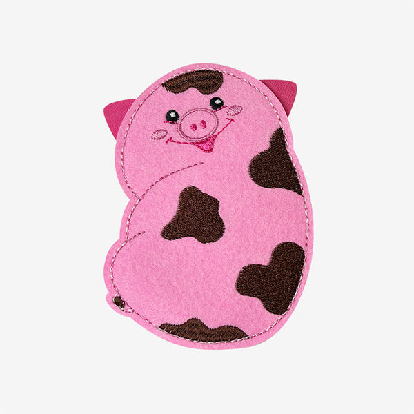 Busy Farm Book - Smiley pig — Montessori busy book by My First Book