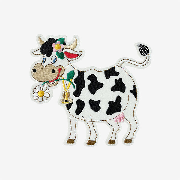 Busy Farm Book- Cow — Montessori busy book by My First Book