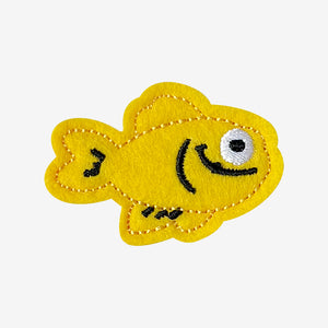Lucky Cat Busy Book - Yellow fish — Montessori busy book by My First Book