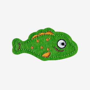 Lucky Cat Busy Book - Green fish — Montessori busy book by My First Book