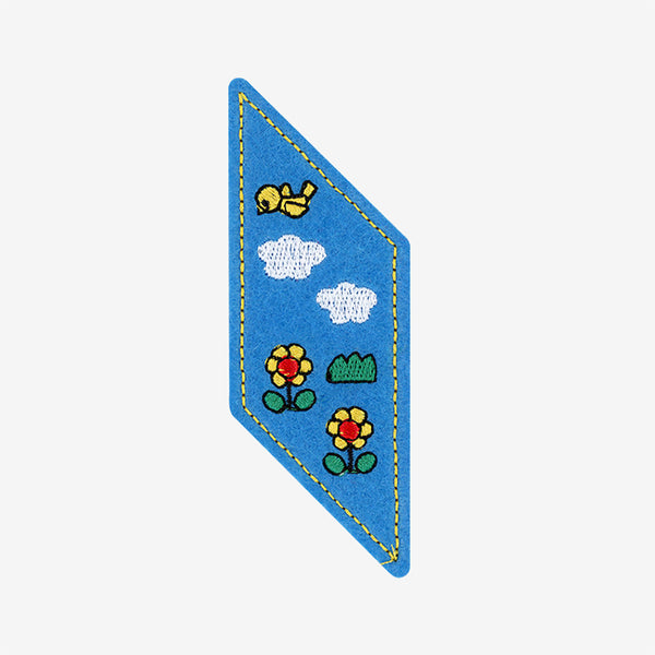 Hello Kitty Busy Book Red - Blue Garden — Montessori busy book by My First Book