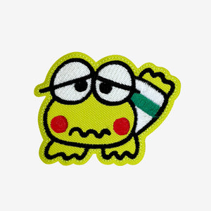 Keroppi Frog Busy Book - Tired Keroppi Frog — Montessori busy book by My First Book