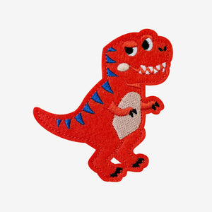 Dinosaur Busy Book - Red Dinosaur — Montessori busy book by My First Book