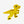 Dinosaur Busy Book - Yellow Dinosaur — Montessori busy book by My First Book