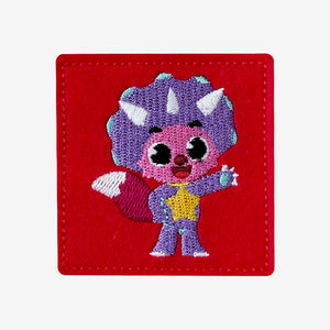 Dinosaur Busy Book - Purple Square — Montessori busy book by My First Book
