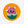 Dinosaur Busy Book - Orange Circle — Montessori busy book by My First Book