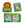 MyFirstBook tropical jungle fabric busy book backpack and board book with lion, leopard, elephant and crocodile designs