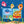 A page of My First Book Baby Shark busy book product photo, showing the cute characters and sensory interactive play in this Montessori inspired book. Makes a great baby gift.
