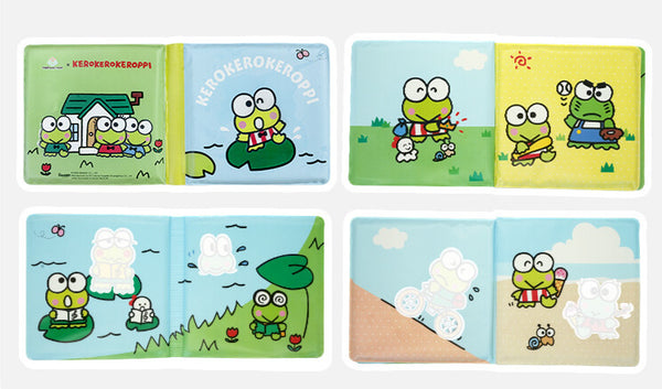 Color Changing Bath Book - Keroppi Frog
