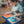 Photo of child building sensory skills and exploring imaginative play with the Montessori inspired My First Book Space busy book. Makes a great baby gift.
