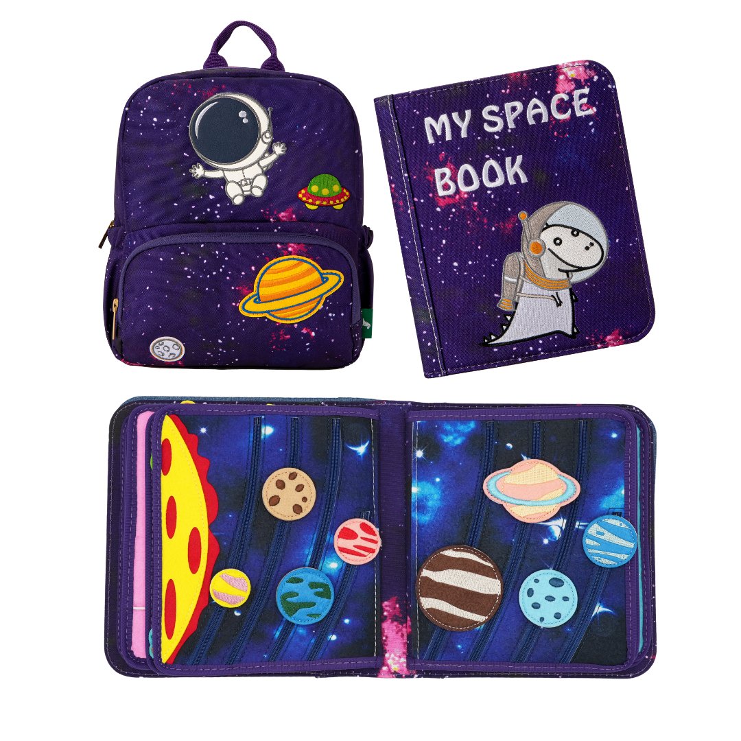 book themed mini backpack My First Book
